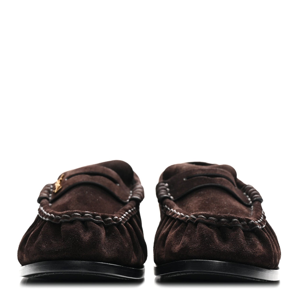 Saint Laurent - Suede Le Loafer 15 Penny Slippers