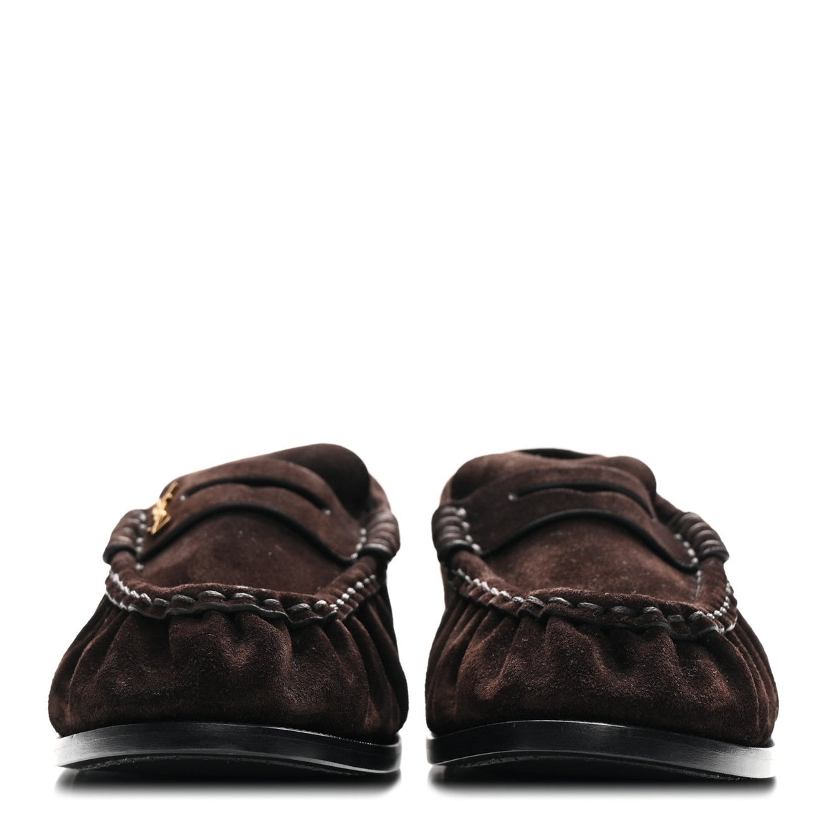 Saint Laurent - Suede Le Loafer 15 Penny Slippers