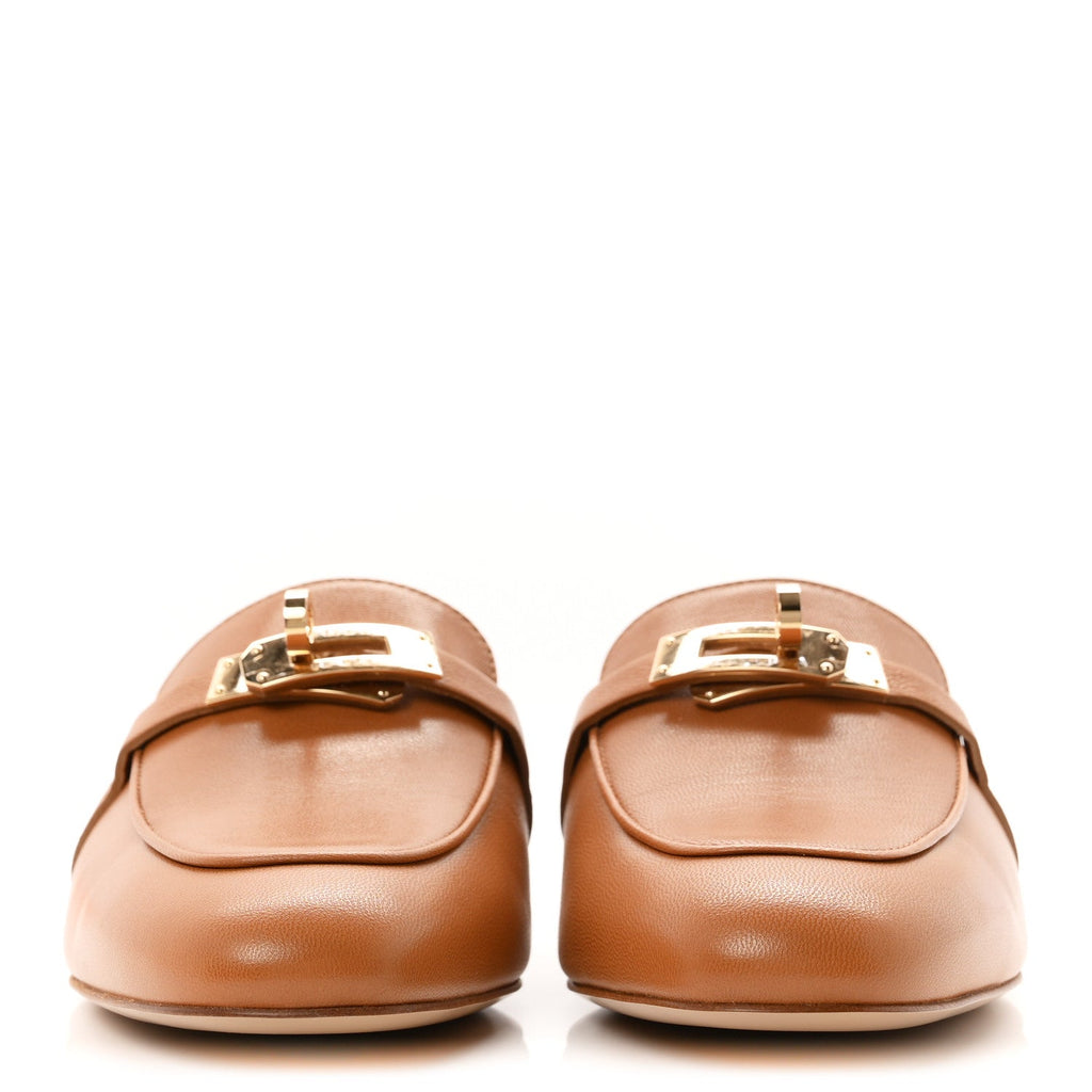 Hermès - Calfskin Oz Mules