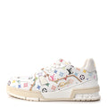 Louis Vuitton - LV X TM Calfskin Monogram Multicolor LV Trainer Sneakers