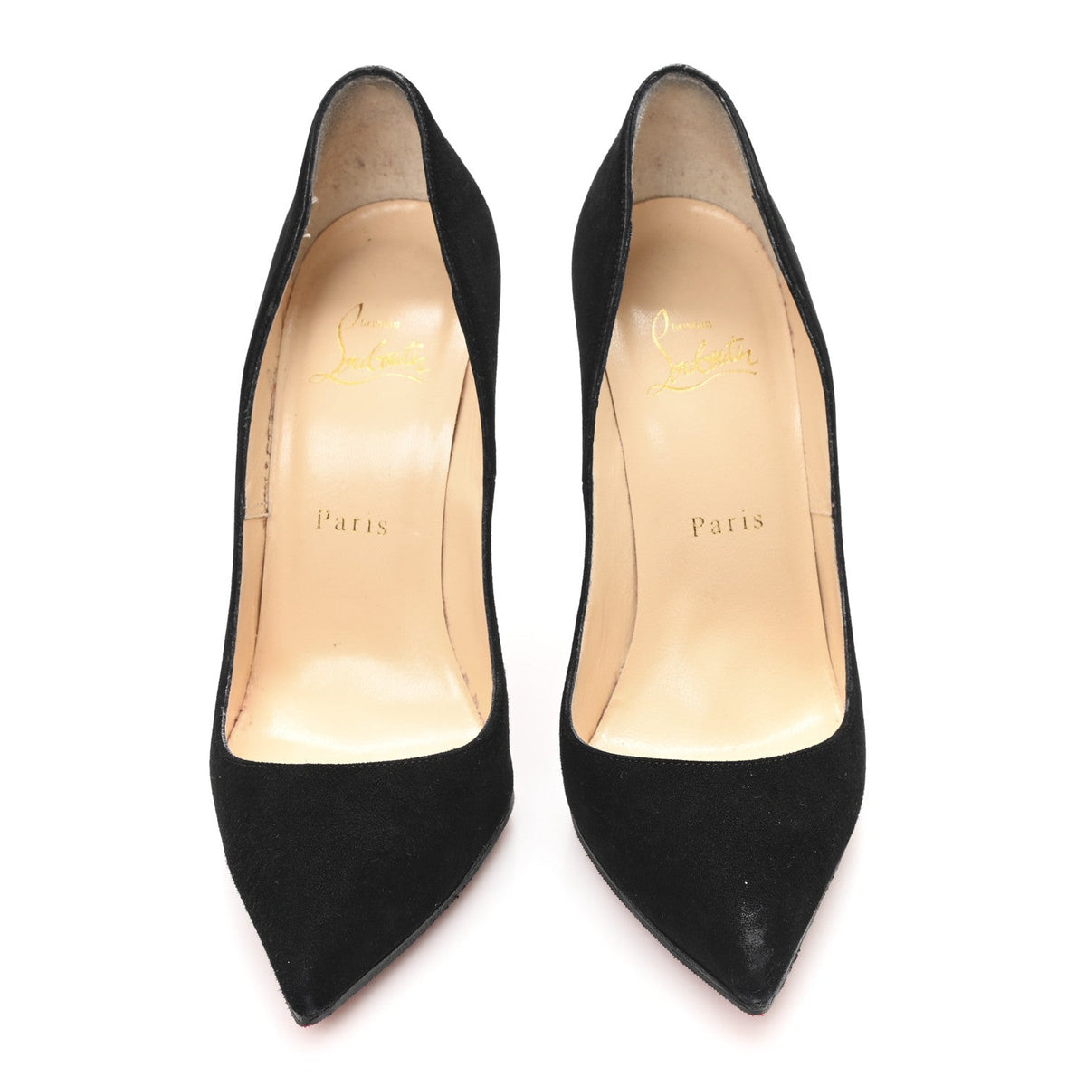 Christian Louboutin - Suede Pigalle Follies 120 Pumps
