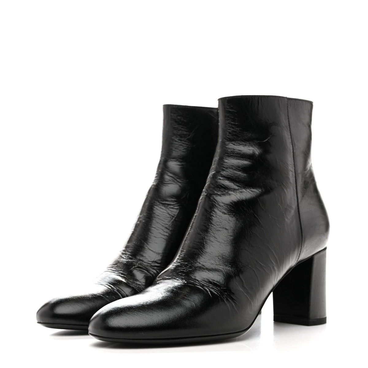Saint Laurent - Calfskin Loulou 70 Uniform Ankle Boots