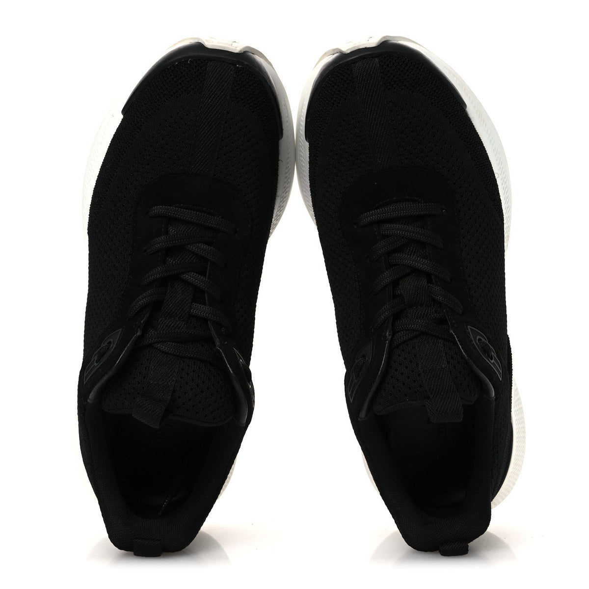 Hermès - Technical Knit Suede Heros Sneakers