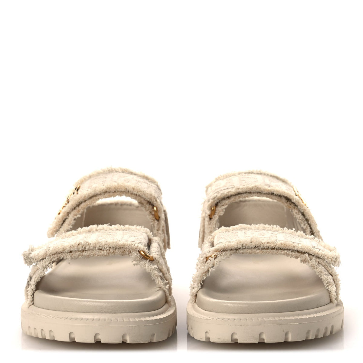 Dior - Cotton Dioract 10mm Sandals